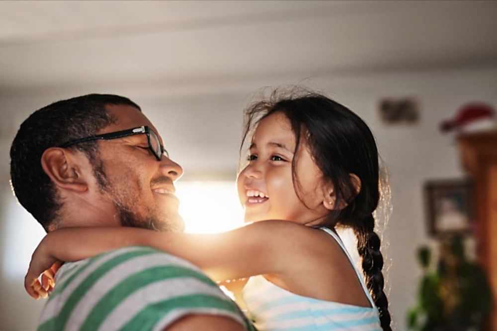 father with child in Canada after successfully get PR card on compassionate grounds